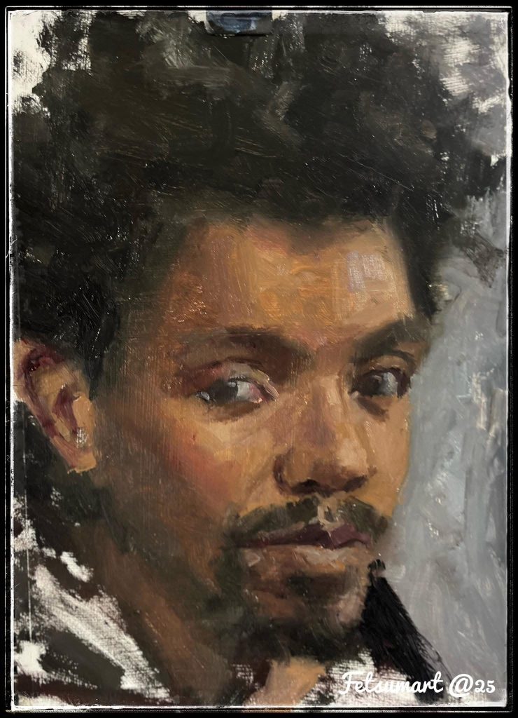 Portrait: Before I speak